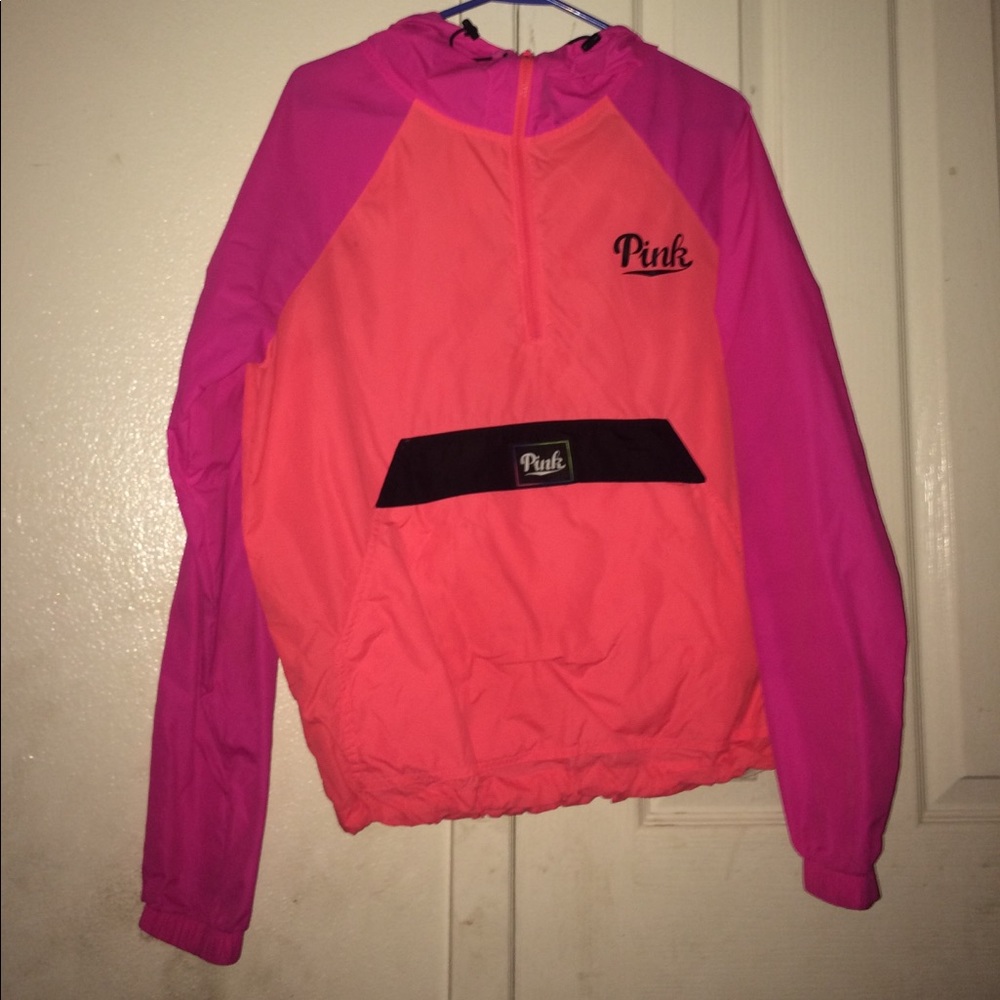 ❌ SOLD on mercari❌Vs pink windbreaker