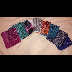 8 Never Worn Bandanas