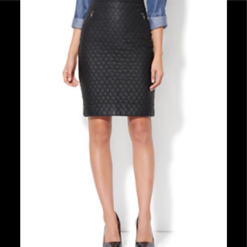 Brand New Quilted Pencil Skirt