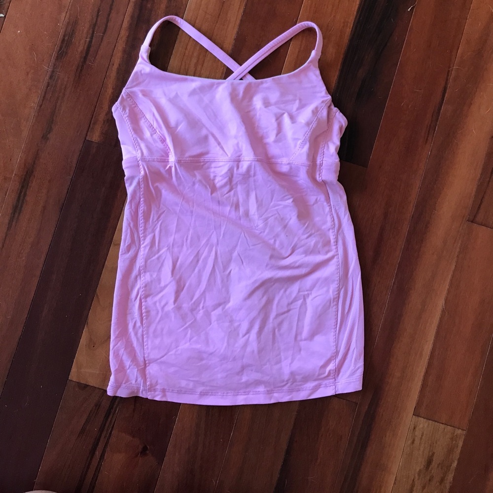 Lululemon open back tank top