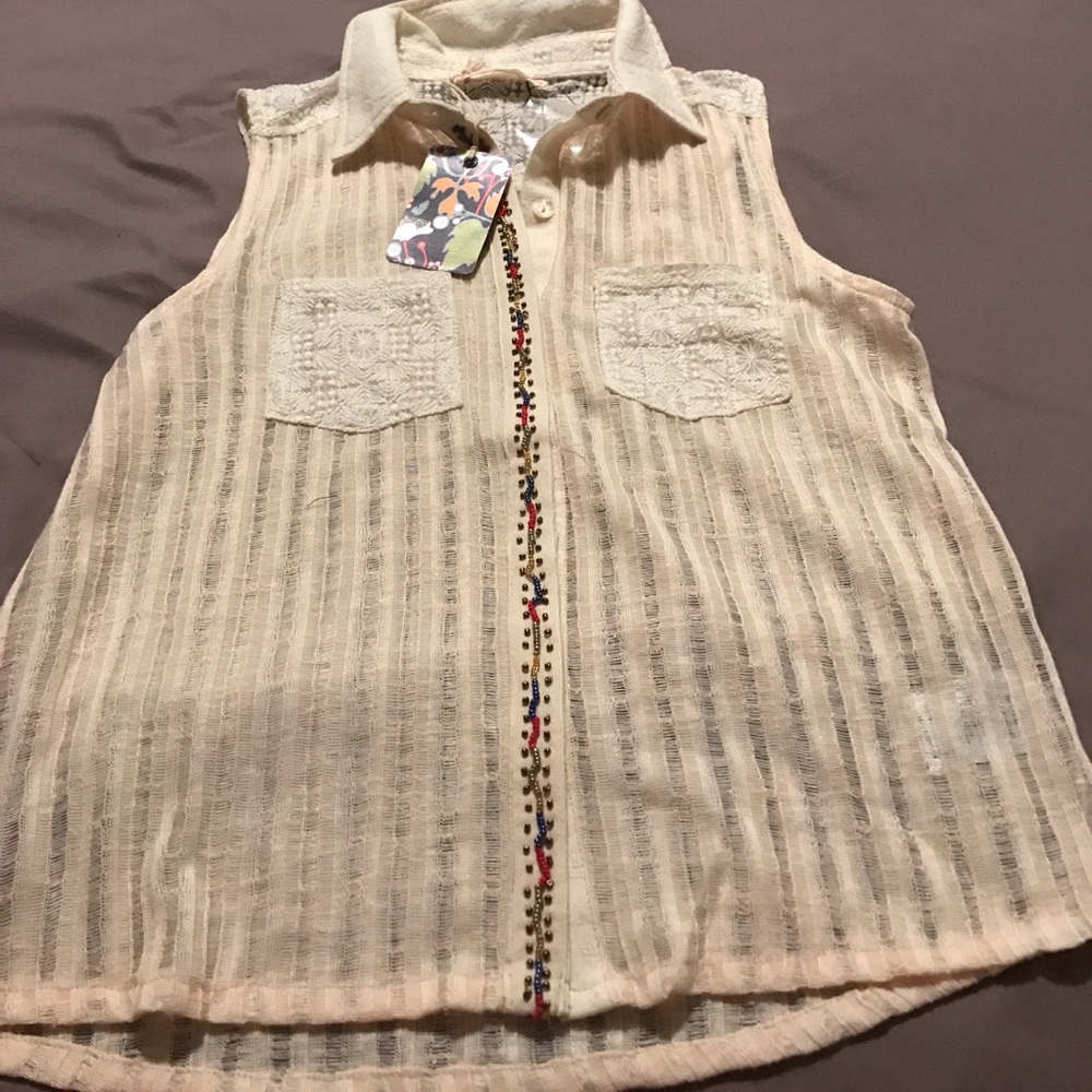 Miss me girls tank top