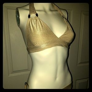 Sexy Golden/Bronze Bikini