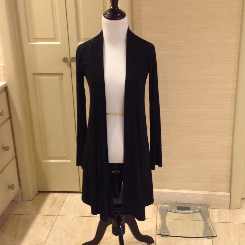 Black Knit Cardigan