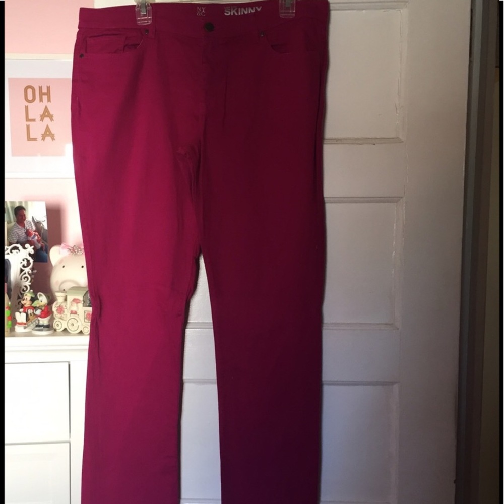 Pink Skinny Jeans