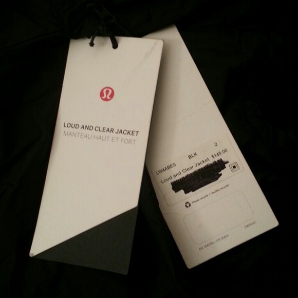 NWT LULULEMON LOUD AND CLEAR JACKET - Picture 3 of 3
