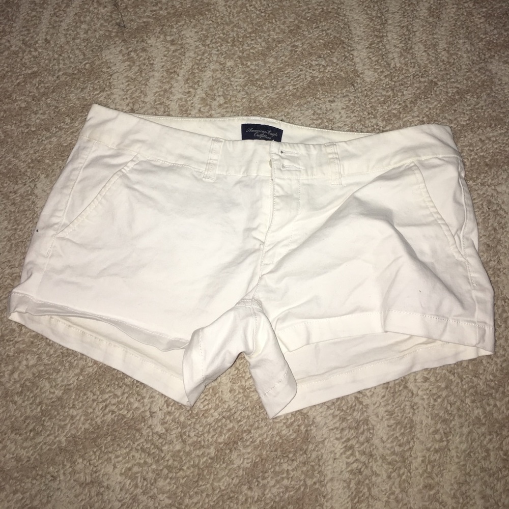 White AE Shorts