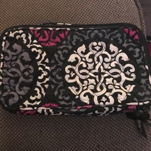 Vera Bradley Cranberry Magenta make up case