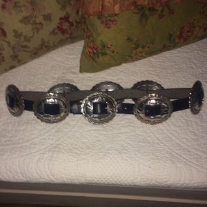 Vintage Brighton Sunflower Concho Belt