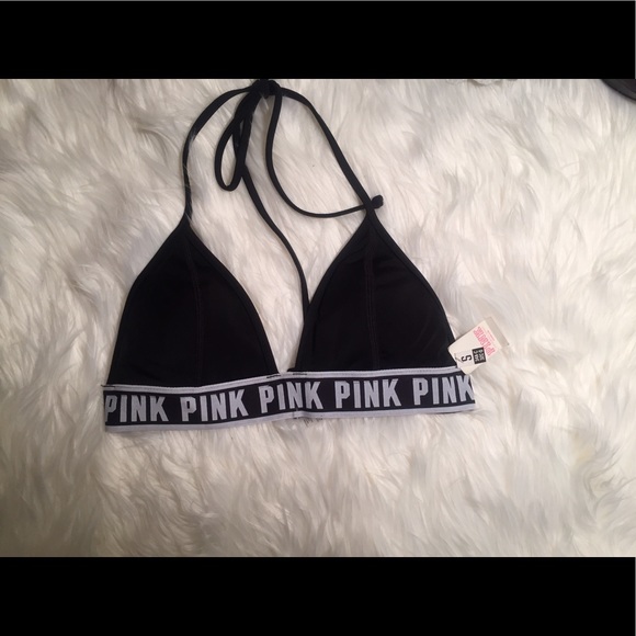 Victoria Secret's PINK Logo Triangle Bikini Top-S - Picture 4 of 4