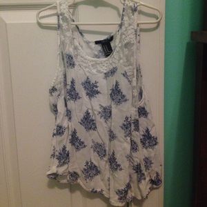 Forever 21 Womens medium floral shirt