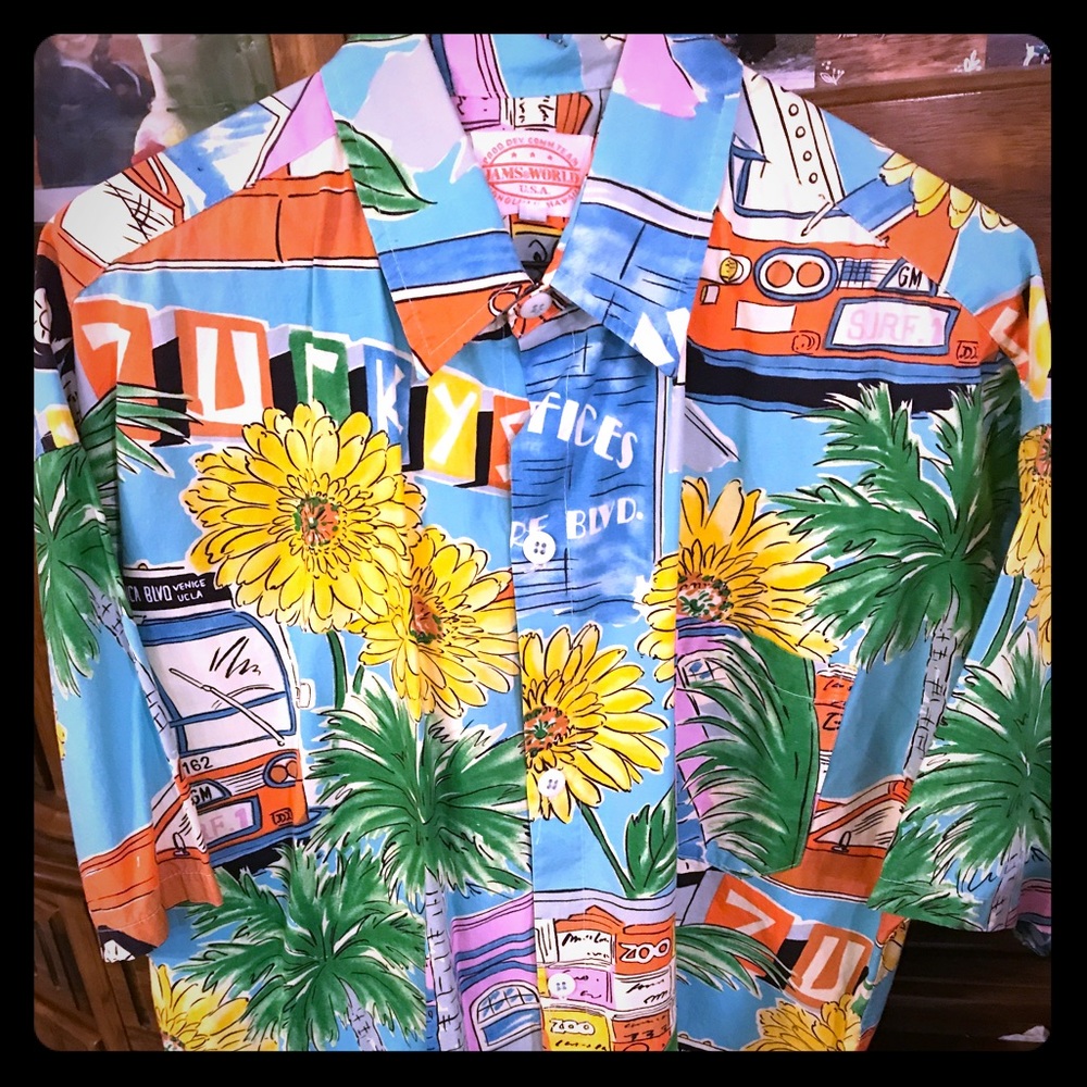 Shirt - JAMS WORLD - made in - Honolulu, Hawaii