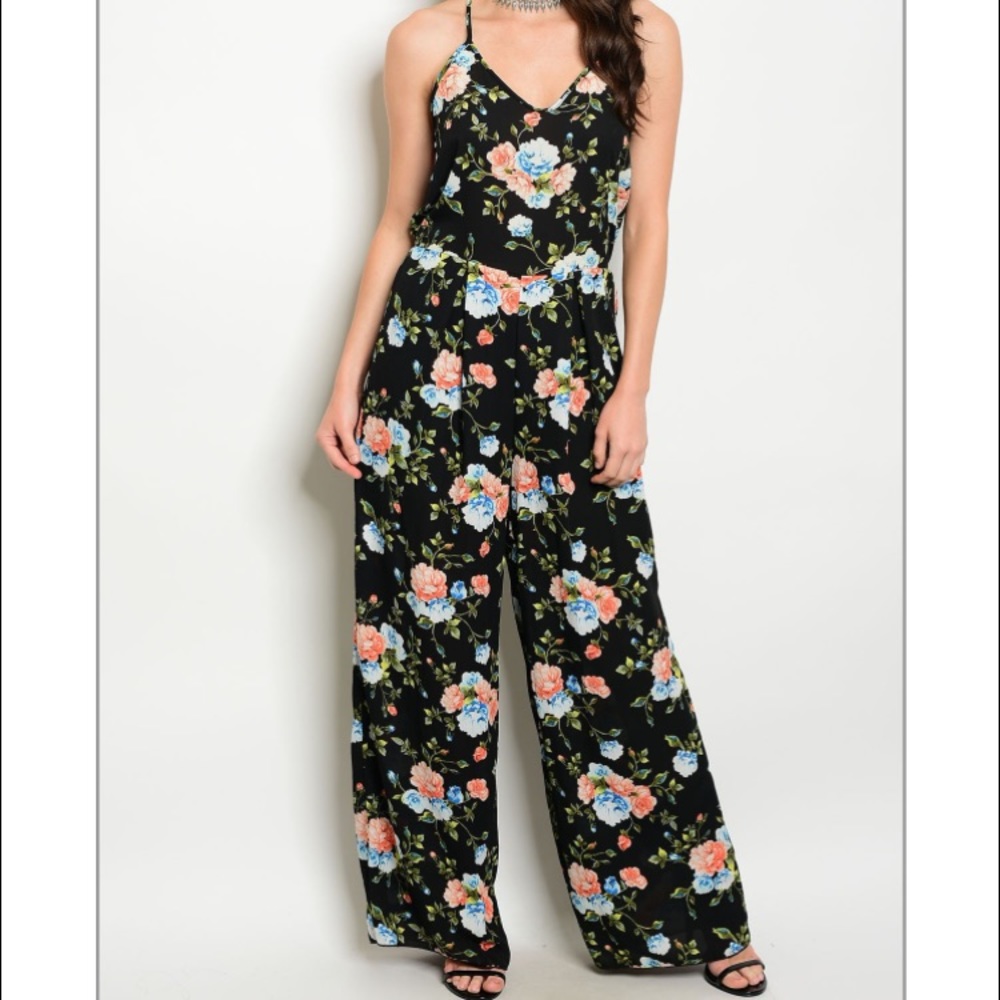 Floral Jumpsuit