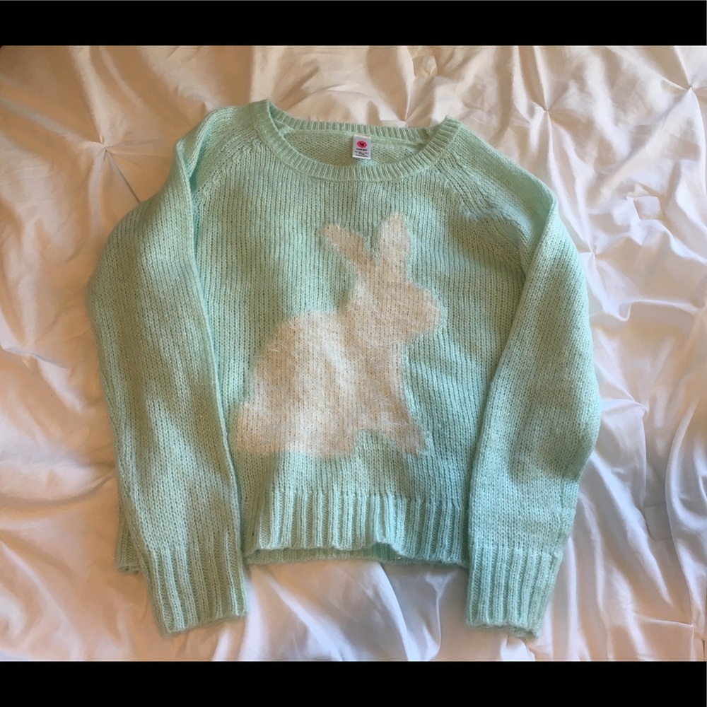 Total Girl Bunny Sweater