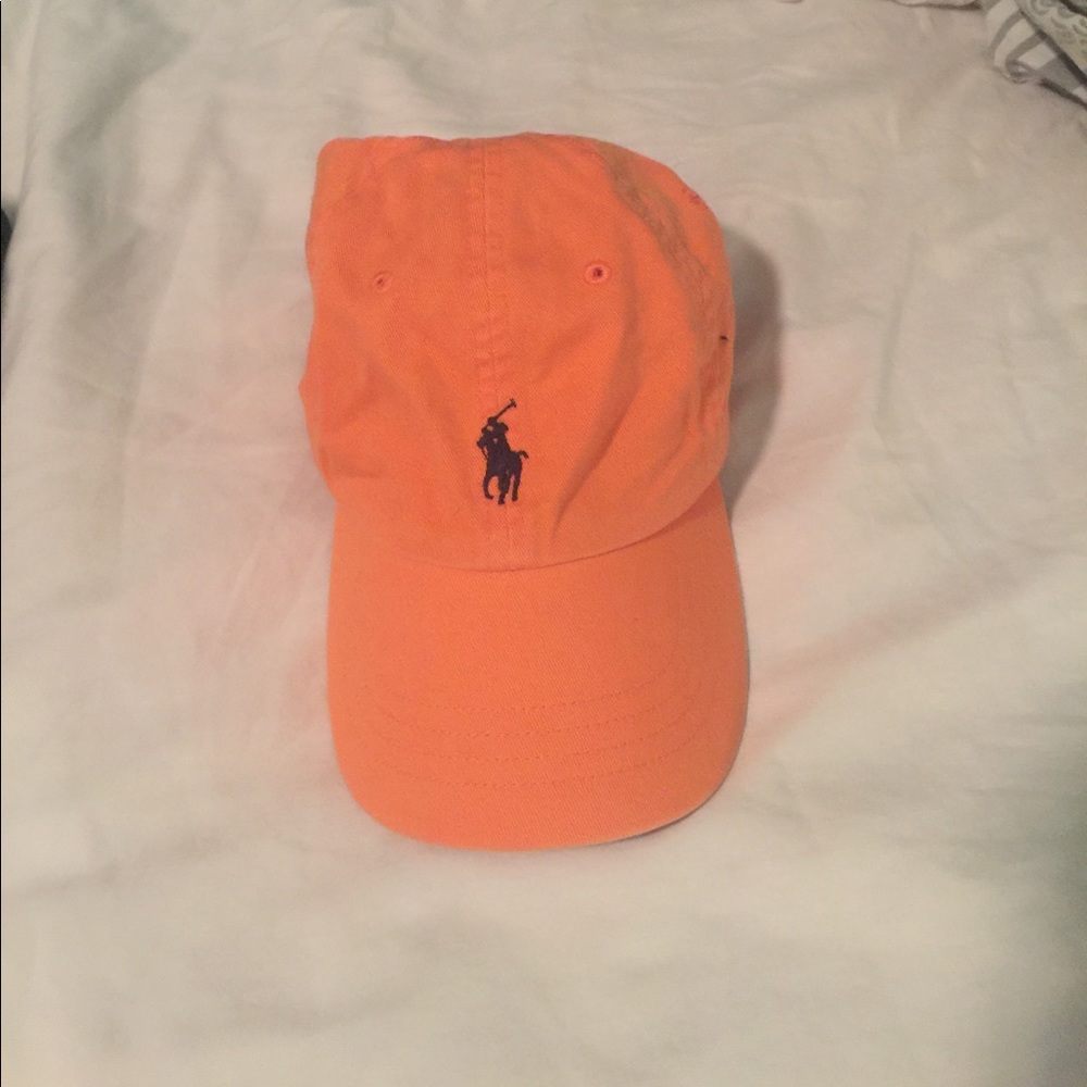 Orange Polo Ball Cap