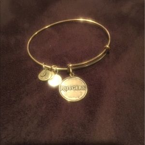 Gold Alex & Ani bracelet Rutgers