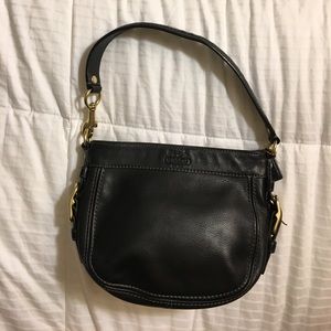 Small black Coach purse