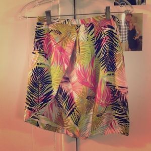 Fun & classy multicolored patterned pencil skirt