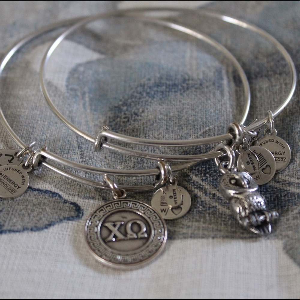 Chi Omega and Owl Alex and Ani