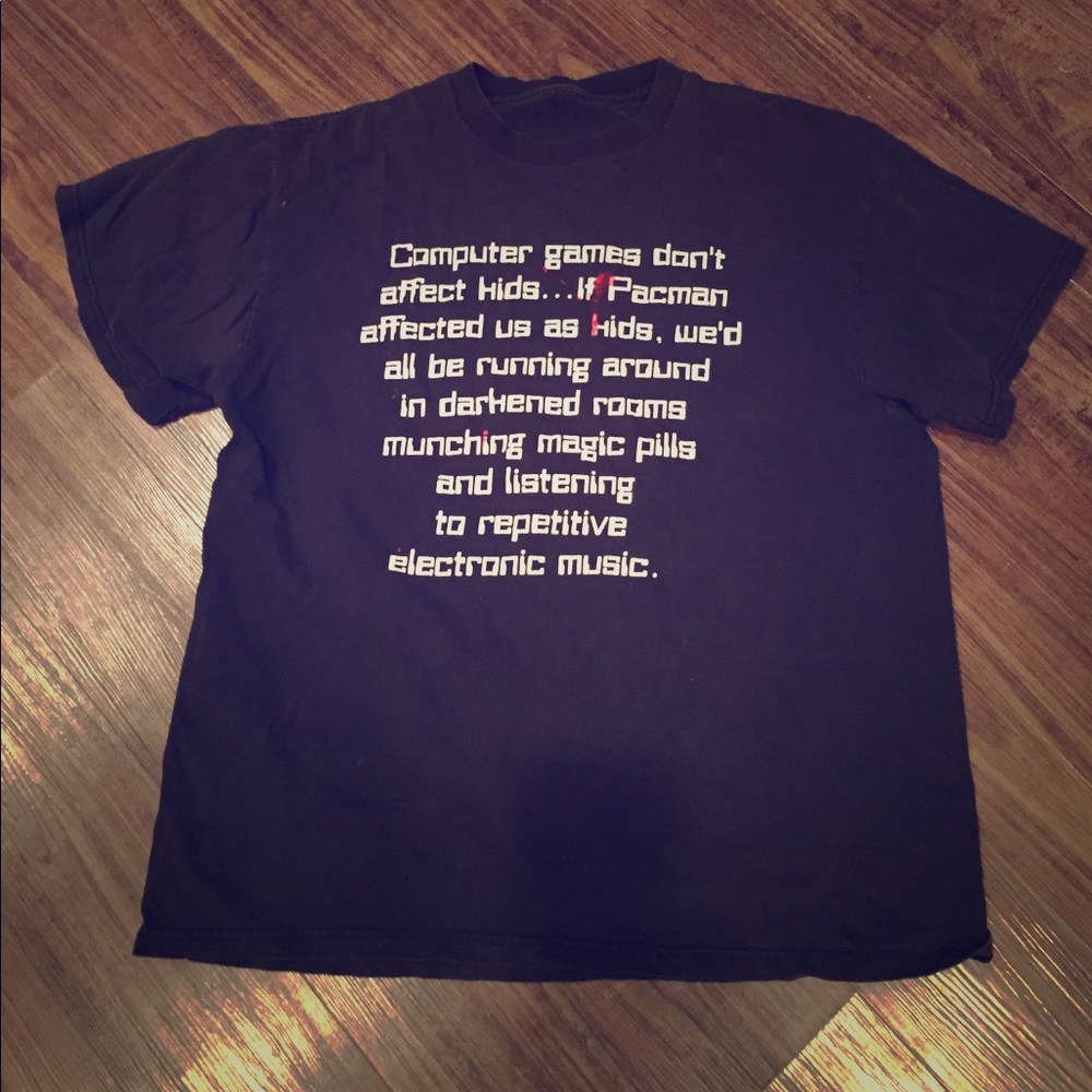 Vintage computer tshirt