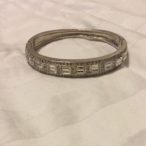 {Banana Republic} clear crystal sparkling bracelet bridal wedding prom