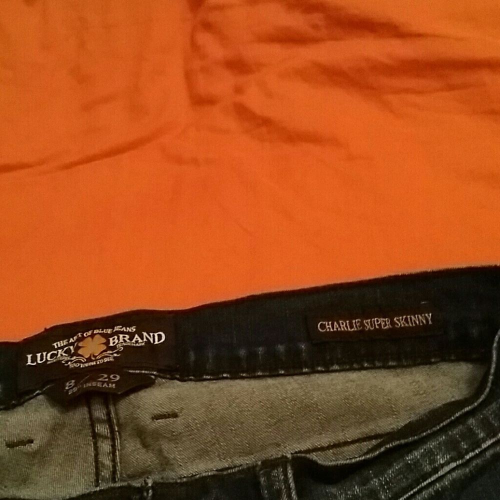 Lucky Brand Charlie Super Skinny Jeans