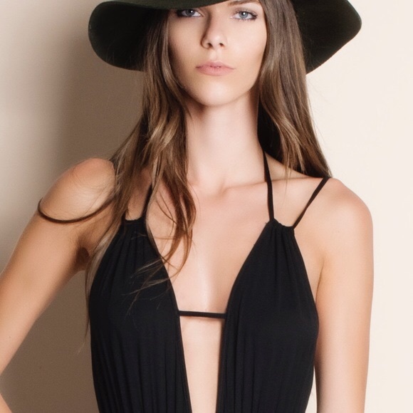 DAISY Open Back Maxi Dress - BLUE - Picture 4 of 5