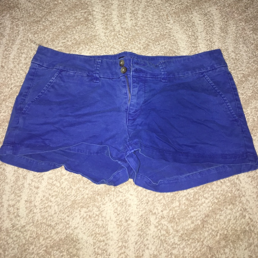 Electric Blue AE Stretch Shorts