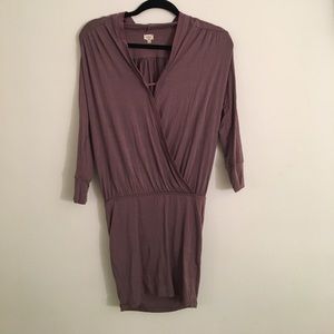 Wilfred Aritizia dusty purple dress