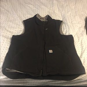Carhartt brown vest