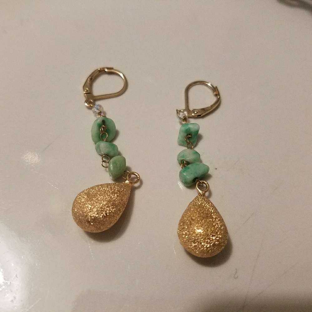 🇺🇸Hand crafted Gold Filled earrings