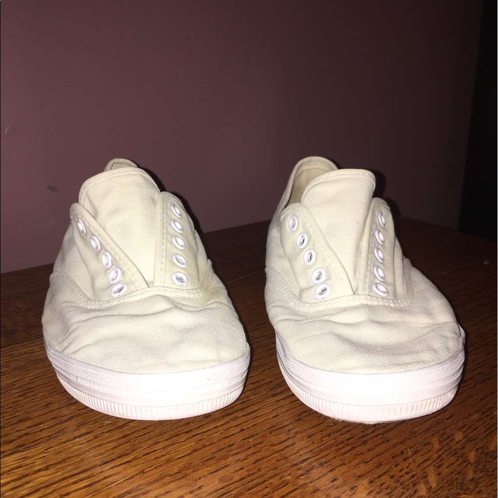 White slip-ons