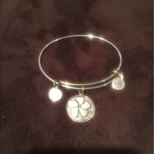 Silver Alex & Ani bracelet (friend)