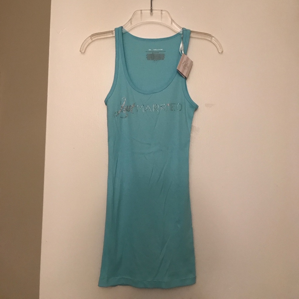 Victoria's Secret just married tank