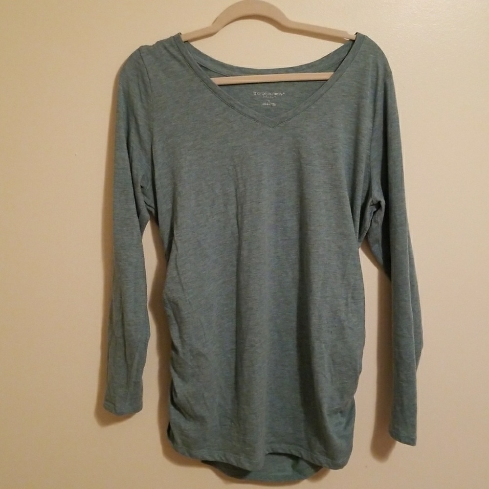 Long sleeve maternity top