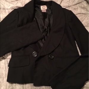 Forever 21 black tuxedo blazer