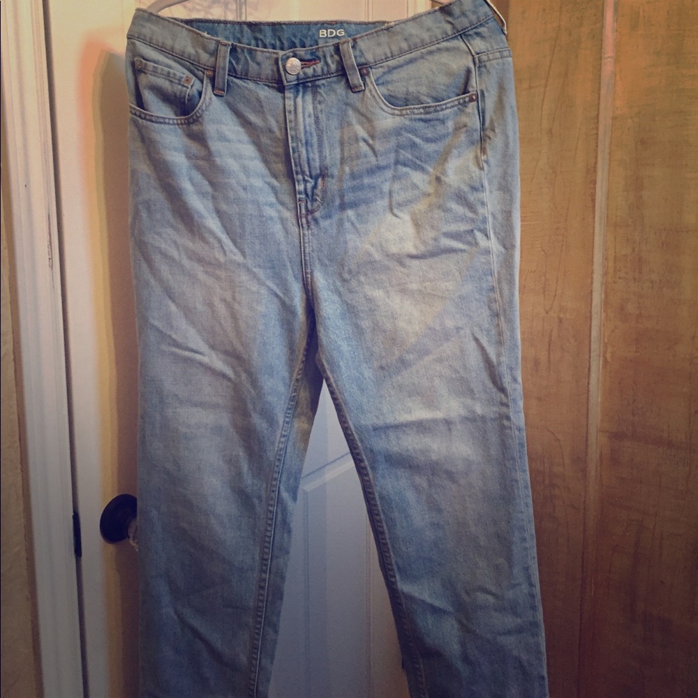 BDG Faded Denmark Jeans, Size 28w