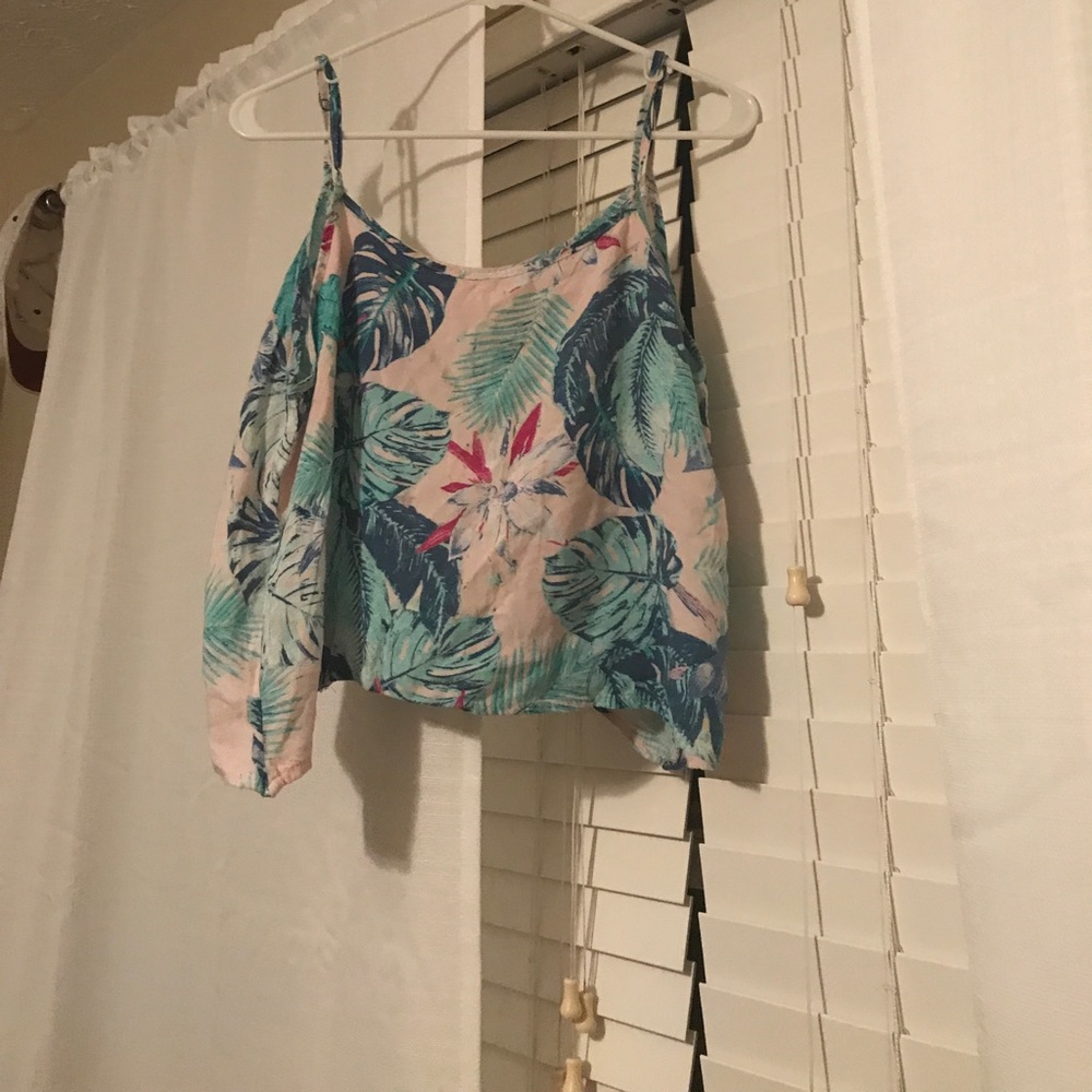 Spaghetti strap tank top
