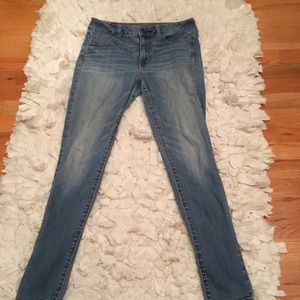 Denim skinny jeans