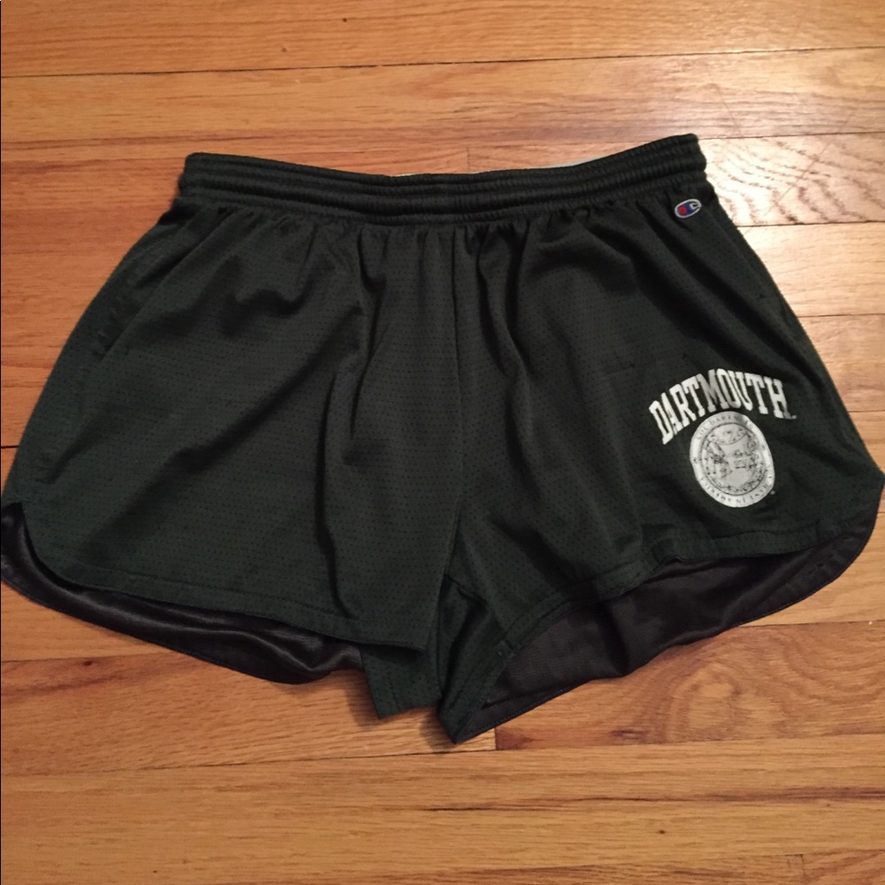 Dartmouth green athletic shorts
