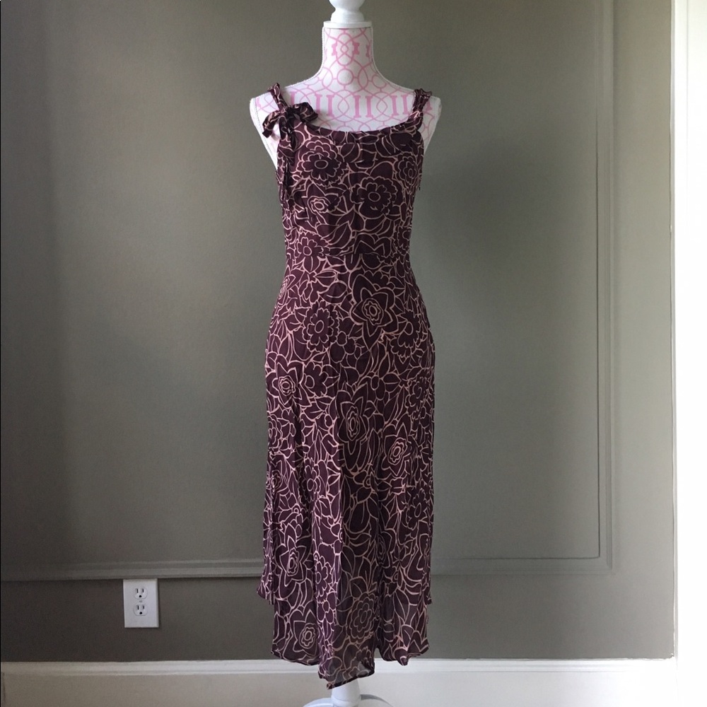 Anthropologie dress with slip