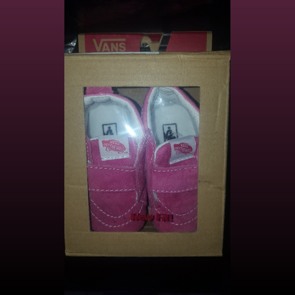 ⚠️SOLD⚠️NEW Baby Van Skate Sneakers 💕