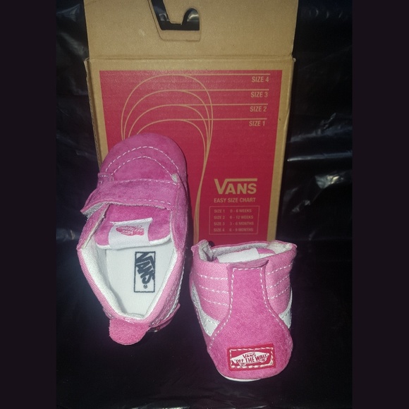 ⚠️SOLD⚠️NEW Baby Van Skate Sneakers 💕 - Picture 3 of 4