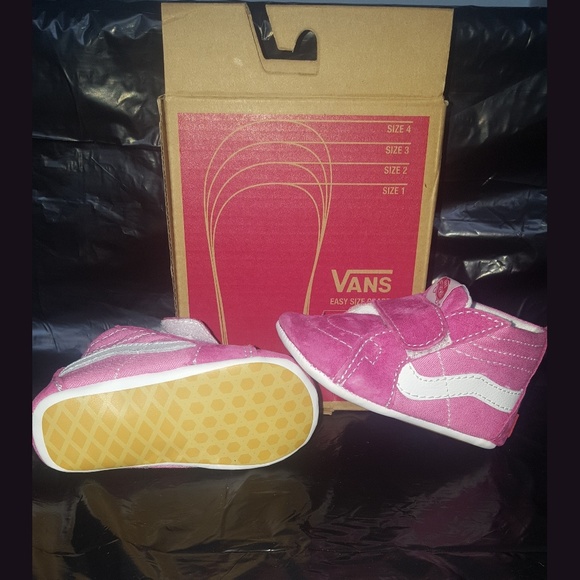 ⚠️SOLD⚠️NEW Baby Van Skate Sneakers 💕 - Picture 4 of 4
