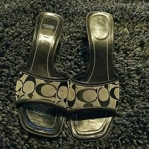 Authentic Coach sandals