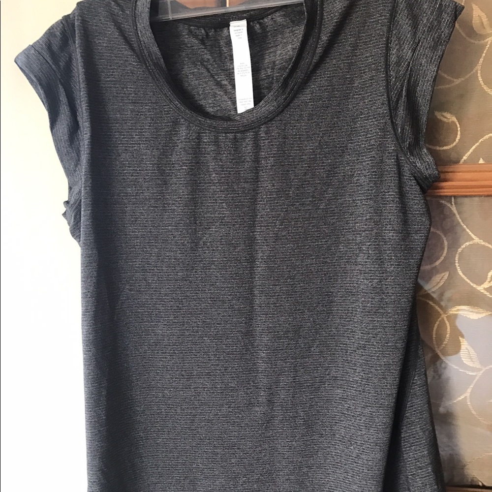 Lululemon Grey Workout T-shirt