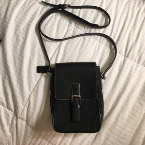 Black Coach crossbody bag