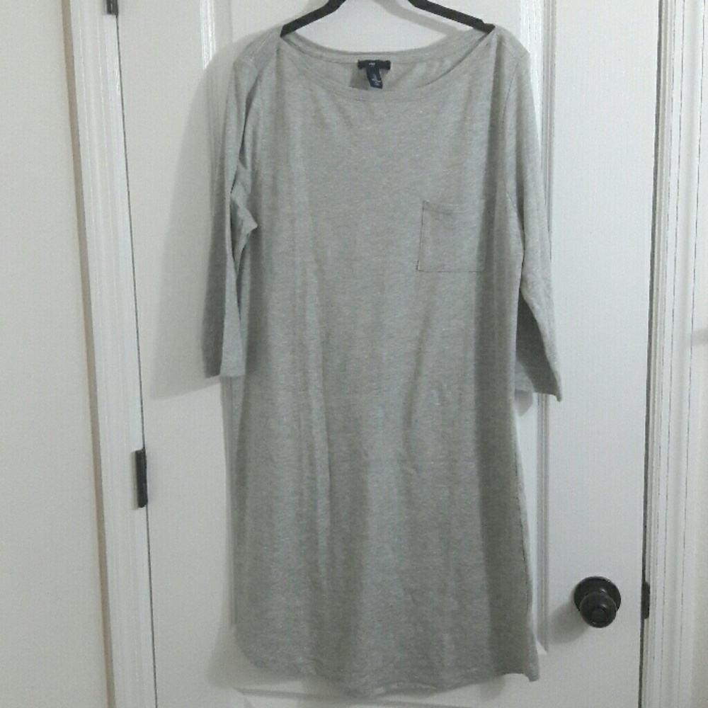 💝 NWT Gap Three-quarter sleeve boatneck dress - Picture 2 of 7