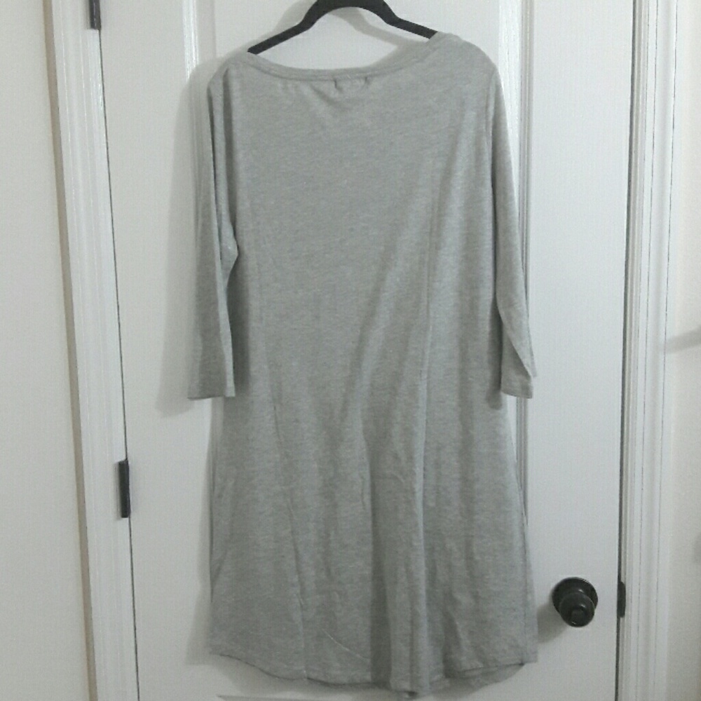 💝 NWT Gap Three-quarter sleeve boatneck dress - Picture 3 of 7