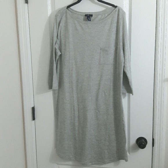 💝 NWT Gap Three-quarter sleeve boatneck dress - Picture 2 of 7