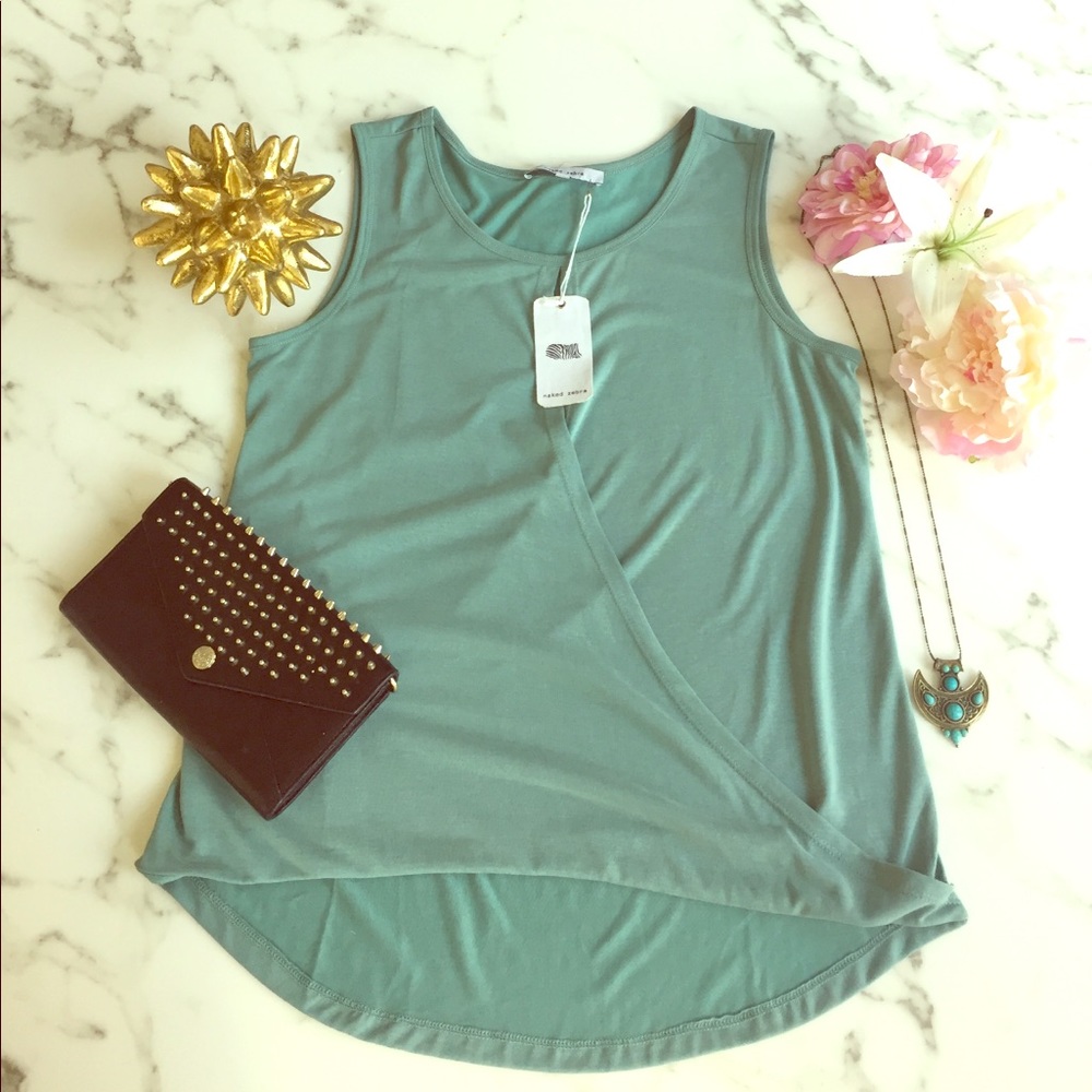 NWT Naked Zebra Super Soft Sleeveless